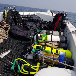 Cylinders in boat